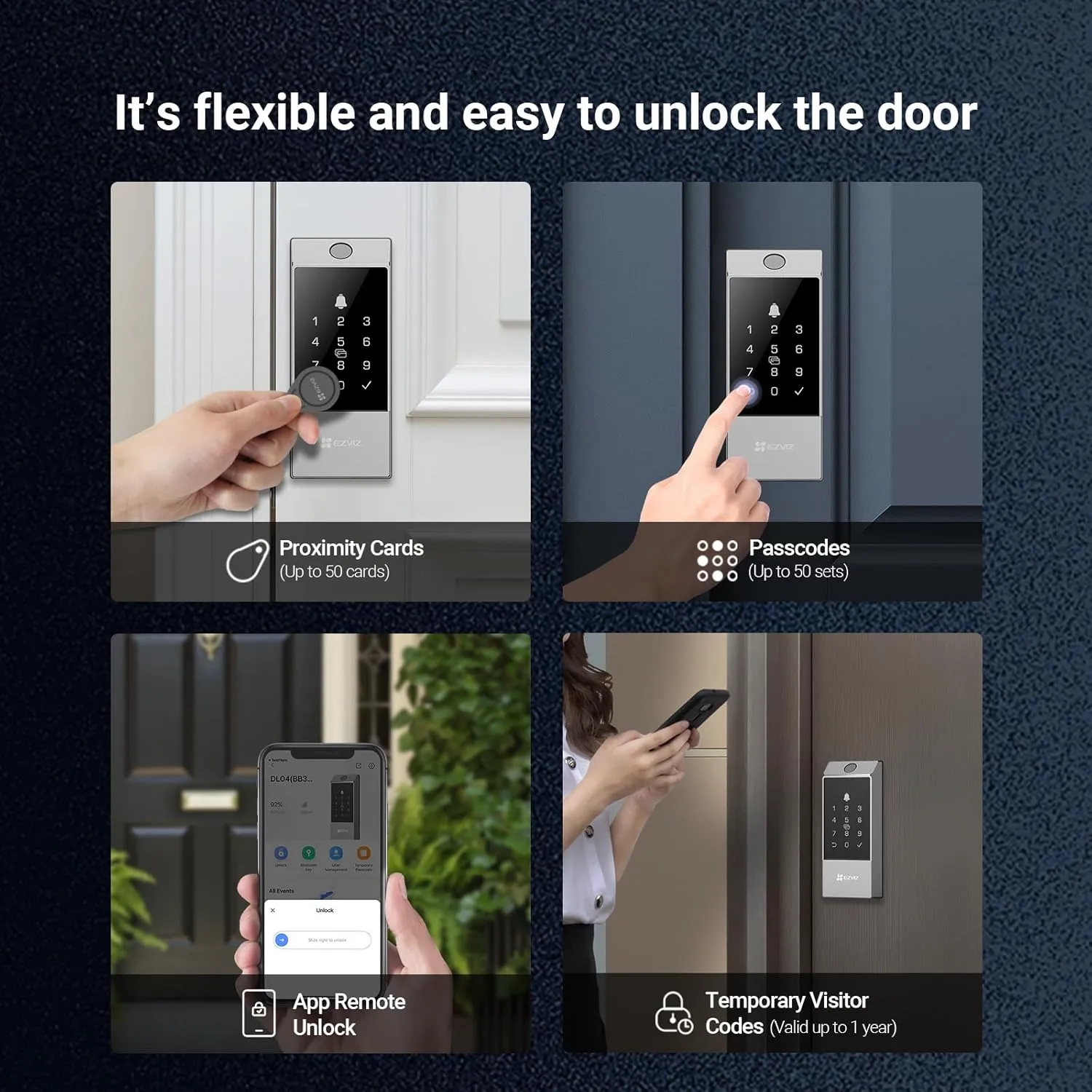 EZVIZ DL04 Pro Smart Deadbolt Lock view 5